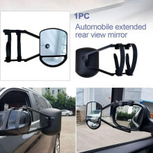 Auto Sleepspiegel Verstelbare Dual Extension Spiegels Lange Arm Wing Spiegels voor RV Caravan Trailer Truck