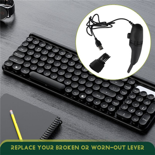 1 set of  usb computer cleaner vacuum cleaner keyboard brush 1