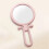 10X Handheld Magnifier, Double Sided Folding Makeup Mirror, Portable Handheld Mirror with Adjustable Handle() 2