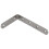 125X75Mm en Forme de L en Acier Inoxydable éTagèRe D'Angle Support en Angle 7
