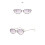 Creative Elegant Sunglasses Polarized Shades Lens Crystal-7 7