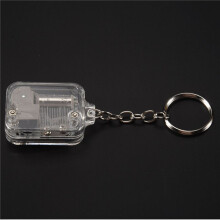 Silver Music Box DIY  Set 18Tones Mechanical Metal Music Boxes for Child XMAS Gifts Clockwork with Screws Home Decor