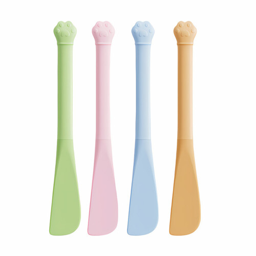 Cats Long Handle Can Scoops Multifunctional Pet Canned-Green 1
