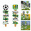 Athletic Themed Gathering Direction Sign Set For Game Activities 2