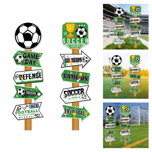 Athletic Themed Gathering Direction Sign Set For Game Activities 1