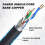 Adattatore SPX plug per RJ45 2 pezzi impermeabile IP68 16
