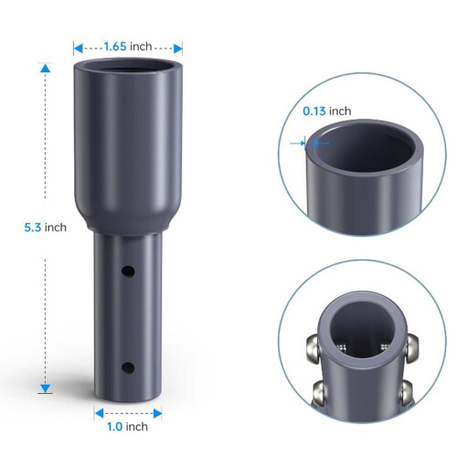 Aluminum Alloy Multi-Functional Satellite Pole Mount Adapter for V2 1