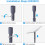 Aluminum Alloy Multi-Functional Satellite Pole Mount Adapter for V2 6