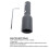Aluminum Alloy Multi-Functional Satellite Pole Mount Adapter for V2 7