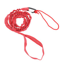 Cuerda de remolque para bicicleta - Nylon elástico de alta resistencia, Rojo