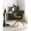 Beliani Dining Chair Swivel HAYDEN Boucle Green 4