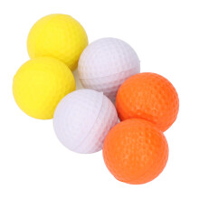 Set di 6 palline da golf testurizzate con borsa in PU per appassionati