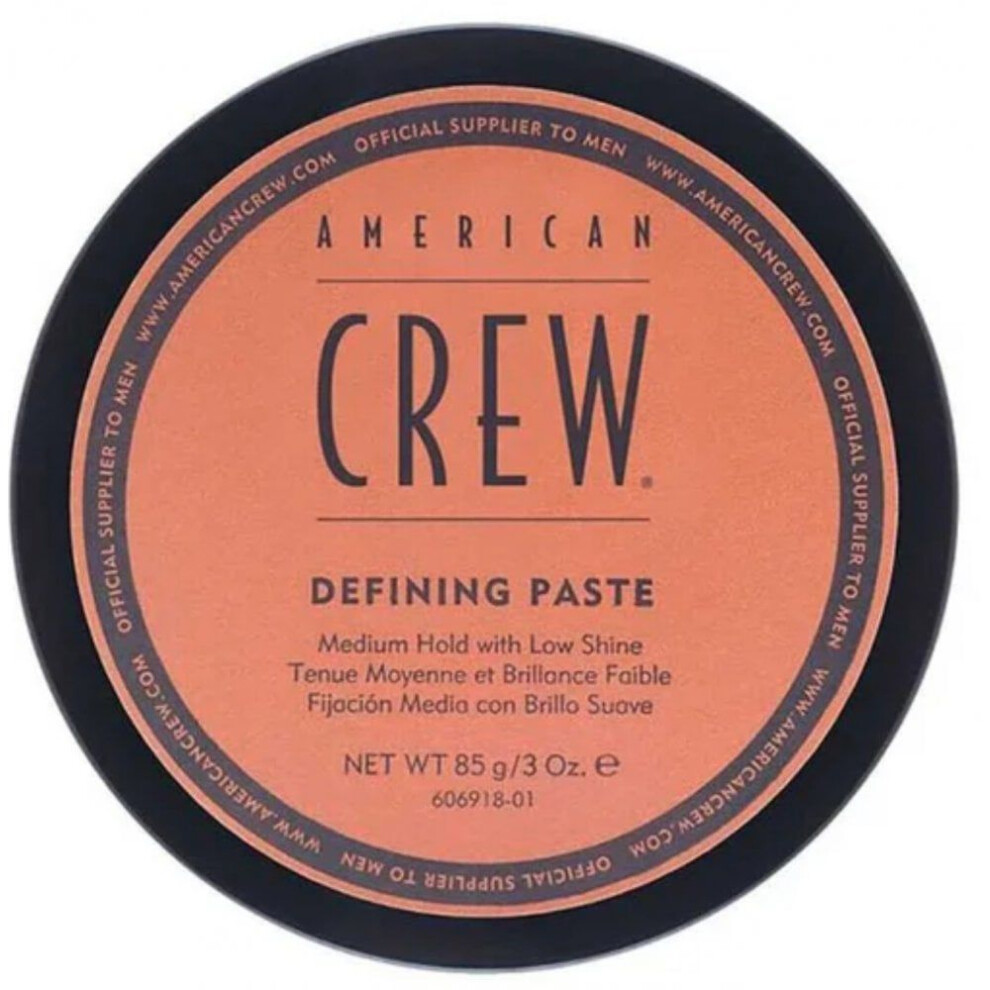 American Crew Defining Paste With Medium Hold And Low Shine 85G