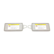 Car Sun Visor Guard Sun Visor Rearview Mirror Cover Replacement for - S-ClassW220 1998-2005 Gray Left&Right