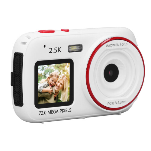 Caméra selfie blanche 72 MP écran double 2.5K 750mAh