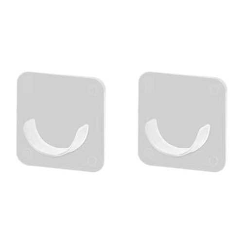Nail-Free Pole Bracket Shower Holders Retainers Mounts Durable Racks Home Transparent