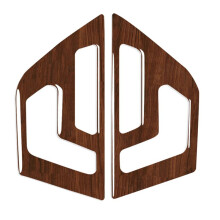 Car Inner Door  Adjustment  Cover Trim Wood Grain for - C Class W204 2007-2013
