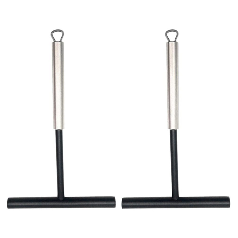 2Pcs Crepes Distributors Silicone Stainless Steel Crepes Spatula Spreader For Crepes Pancakes Baking Cooking Kitchen 6032281072210