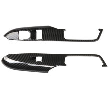 Car Window Lift Control Panel Cover Trim for  Mustang 2015-2018 Car Door  Button Accessories A