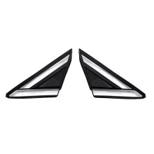 1Pair Mirror Trim Panel DS73-F16003-BDW DS73F16004ADW for  Mondeo 2013-2018 A Pillar Window Corner Molding