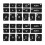 2X for- A4, B6, B7 2000-2004 AC Climate Control Button Repair Decals Sticker 1