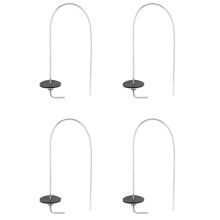 4X Car Fuel Tank Stand Pipe Metal for Webasto Eberspacher Heater 60cm Long Od5mm