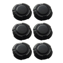 6x Voor Jimny 2019 2020 2021 Autodeur Sleutelgat Decoratie Cover Trim Deurslot Cover ABS Molding Exterieur Accessoires