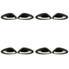 8x Black Color Car Inner Door Handle Interior Handles for  FIT JAZZ CITY GD 2003-2008 72160-SEN-H11 72120-SEN-H11
