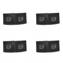 4X for - C-Class E-Class Window  Button Cover W204 S204 W212 S212 A207 C207