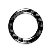 Fibra de Carbono Suave para  Model 3 Highland 2024, Interruptor de Maletero de Coche, Cubierta de Marco, Pegatina Embellecedora, Accesorios
