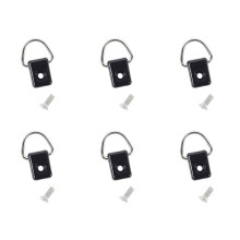6Pcs Car Trunk Cargo D-Ring Quick Release Fastener Clips for Jimny 2019 2020 2021 JB64 JB74 Interior Mouldings