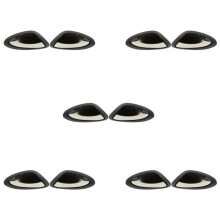 5X Black Color Car Inner Door Handle Interior Handles for FIT JAZZ CITY GD 2003-2008 72160-SEN-H11 72120-SEN-H11