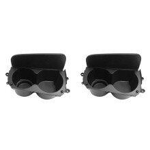 2X Center Console Water Cup Holder Cover 84651-3C100 for Sonata 2001-2004 Storage Box Drink Holder 846513C100AX