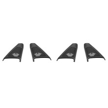 4x Car Door Panel Audio Horn Cover Tweeter Speaker Loudspeaker Cover Trim for- 5 Series 520 523 F10 2010-2014