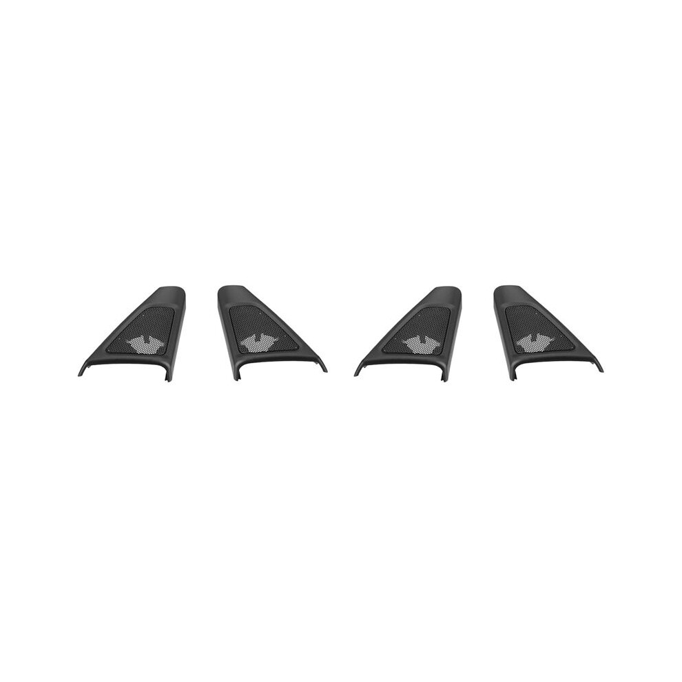 4X Car Door Panel Audio Horn Cover Tweeter Speaker Loudspeaker Cover Trim For- 5 Series 520 523 F10 2010-2014 4712929821449