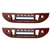 2X Abdeckung für Zentralsteuerung der Klimaanlage im Auto, Rahmen für A/C-Einstellknopf für Camry 2002-2006, US-Version