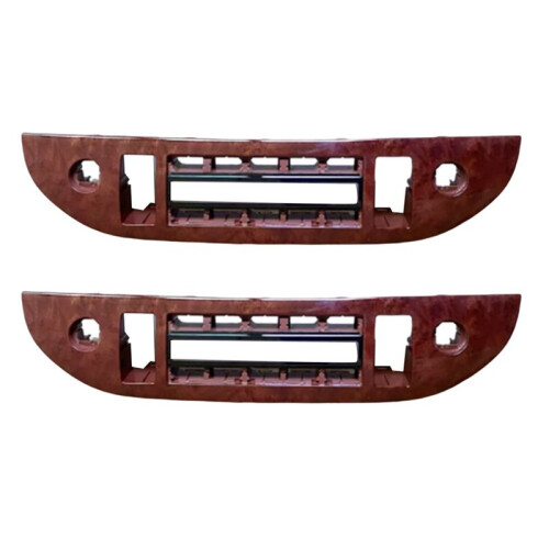 2X Car Central Control Air Conditioning Panel Cover A/C Adjustment Button Frame for  Camry 2002-2006 US Version
