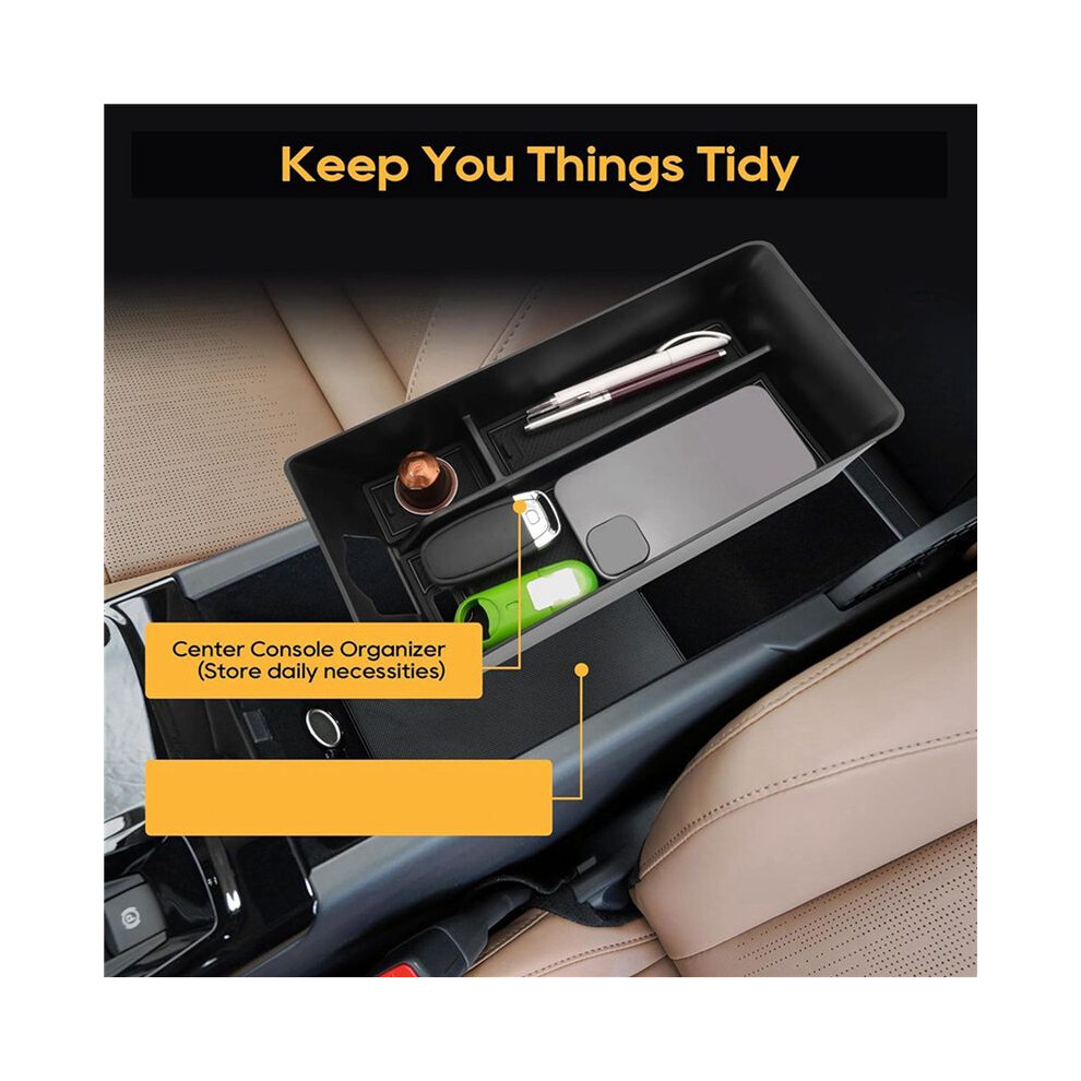 4X Center Console Organizer Armrest Storage Box Tray For Camry Le/Se/Xle/Xse 2024 2025 Accessories 4713950358379