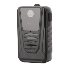 Cámara ponible 1080P 140 gran angular ABS negro 1000mAh
