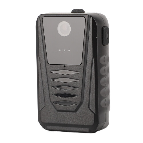 Cámara ponible 1080P 140 gran angular ABS negro 1000mAh