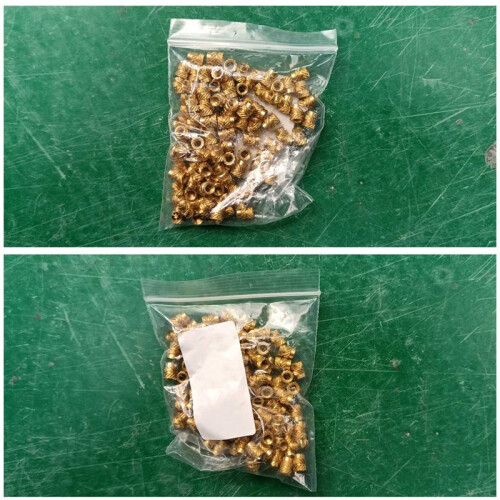 300Pcs M3 Thread Knurled Brass Threaded Heat Set Heat Resistant Insert Embedment Nut for 3D Printer 2