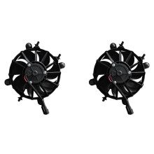 2X Engine Lid Blower Fan Motor Cooling Fan 99162405003 99162405004 for 911 Boxster Cayman 991 981 12-19