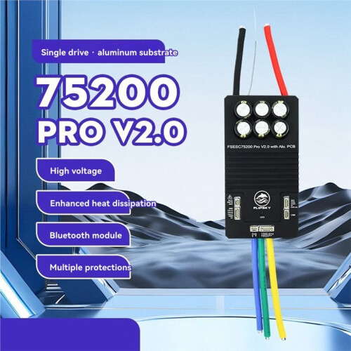 Flipsky 75200Pro V2.0 Single-Drive Speed Controller ESC with  300A for Mountain Ebike DIY Robot Robotic Arm 1