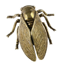 Oxidation Resistant Brasses Cicada Sculpture Solid Home