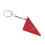 Regla triangular de aleación de aluminio 90/45/30 roja 9