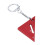 Regla triangular de aleación de aluminio 90/45/30 roja 13