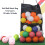 2-Layer Nylon Mesh Golf Ball Bag, Holds 36 Balls, Large Capacity 5
