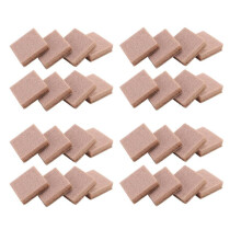 32x Floor Furniture Protector Pads Chair Table Legs Protector & 48x Self-Stick Furniture Round Pads