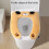 Toilet Lid Cover with Convenient Handle Keep Warm and-Pink 6