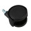 2X 6mm Threaded Stem 40mm Dual Wheel Rotatable Caster Black 8